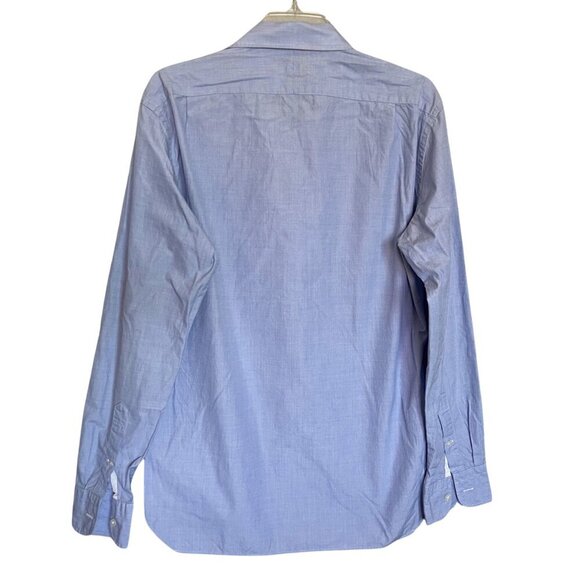 J.Crew Slim-fit Ludlow Premium Cotton Slim Fit Dress Shirt Blue Size L - Picture 2 of 5